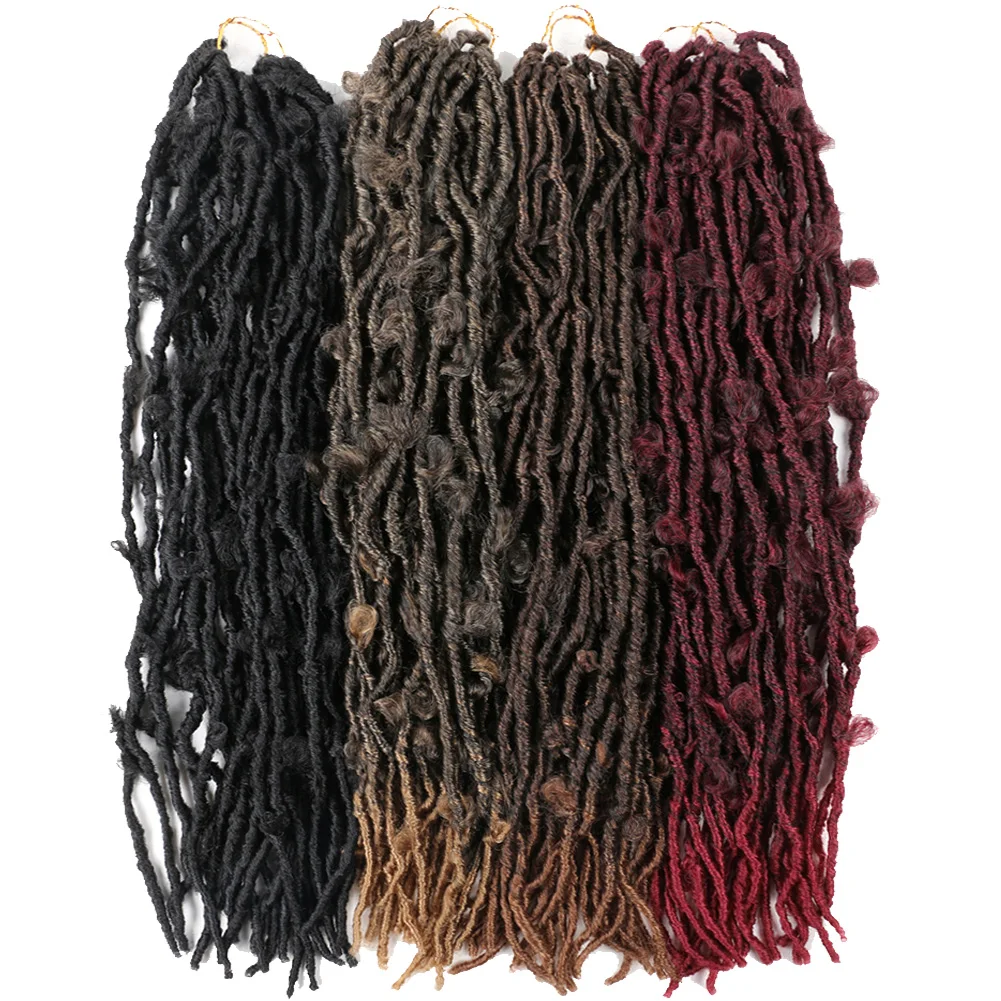 Рисунок 4 - Волосы для вязания крючком Butterfly Locs