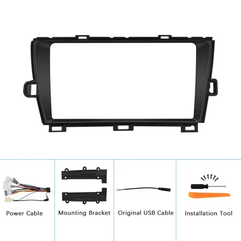Автомагнитола 9 дюймов 4 + 64 ГБ Android 13 GPS FM для Toyota Prius 2009-2013