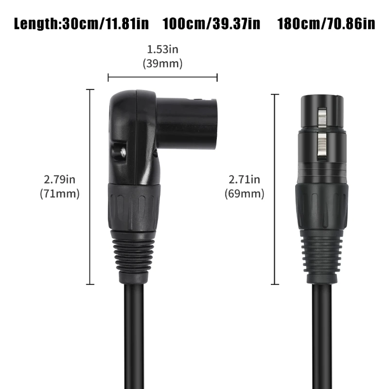 180 см/1 м/30 см провод AUX между мужчинами и женщинами с мягким резиновым хвостом для