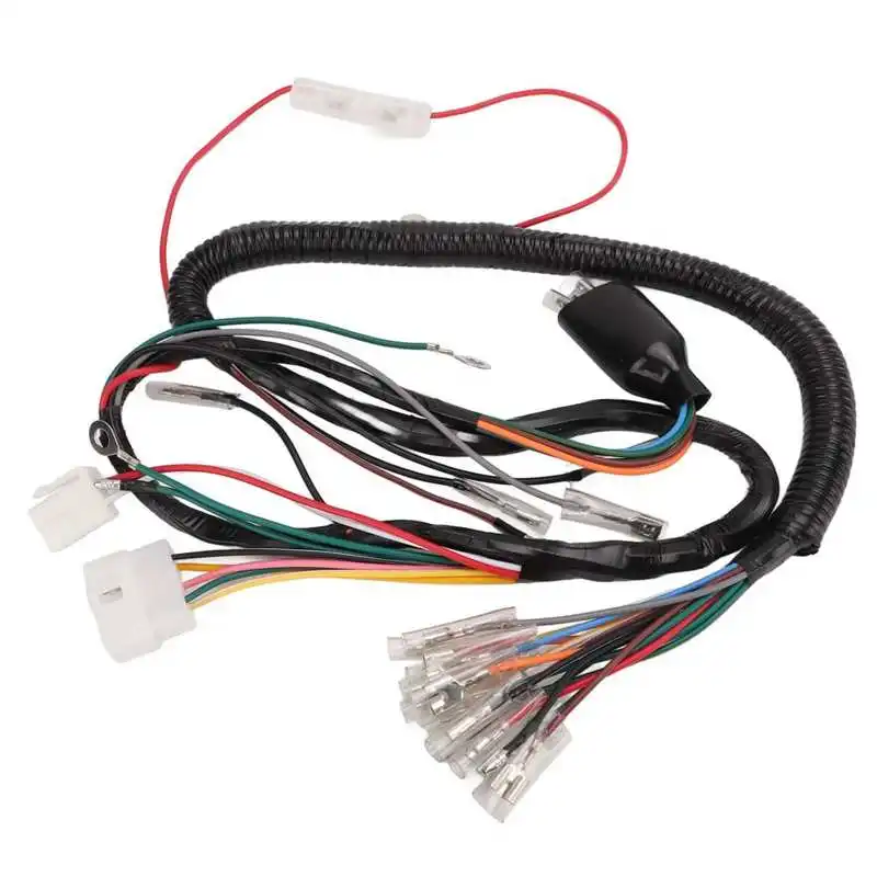 

Electric Start Wiring Harness Main Wiring Harness Wearproof for Motorbike