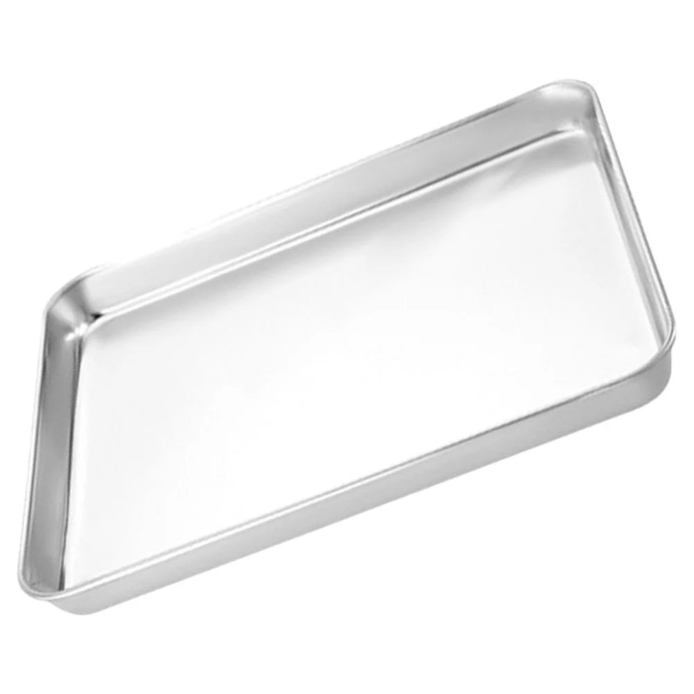 

Small Roasting Pan Stainless Steel Bakeware Coffee Table Tray Cookie Baking Molds