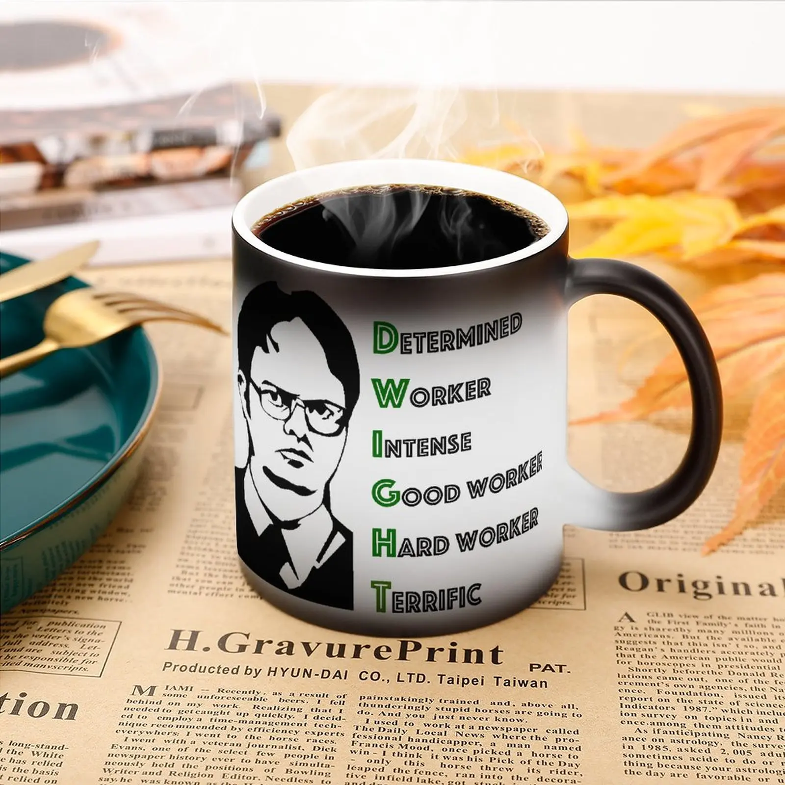 Кружка Dwight Schrute кружка для офиса Курта забавная Джим хэлперт симпатичная