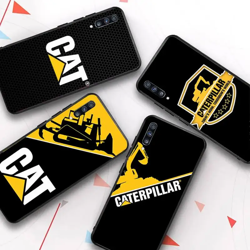 

Caterpillar Cat logo Phone Case for Samsung A51 01 50 71 21S 70 31 40 30 10 20 S E 11 91 A7 A8 2018