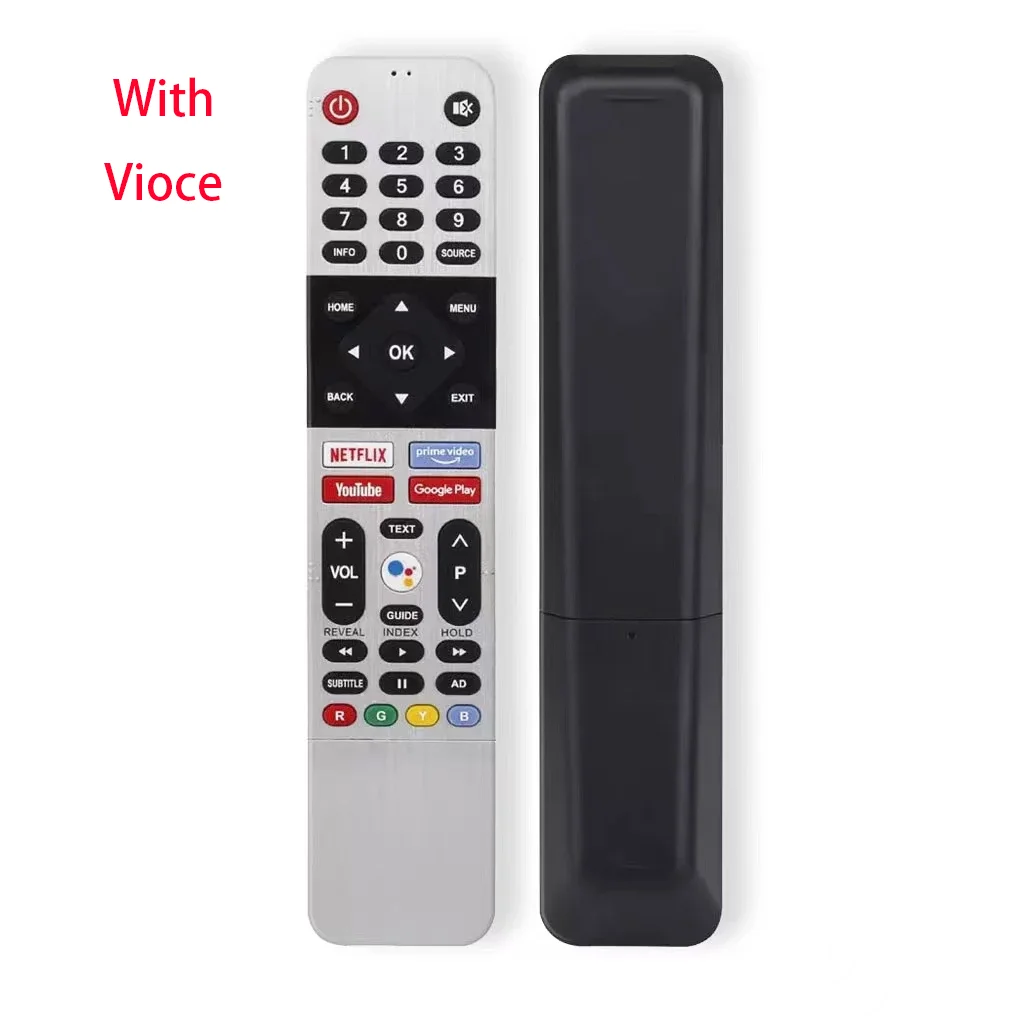 

Voice Bluetooth Remote Control for Skyworth 32TB7000 40TB7000 43TB7000 55Q20200 65Q20200 50Q20300 4K UHD HDTV Android TV