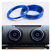 car air center console outlet trim inner ring cover for audi a3 8v s3 2014 2019 sportback sedan interior accessories car styling