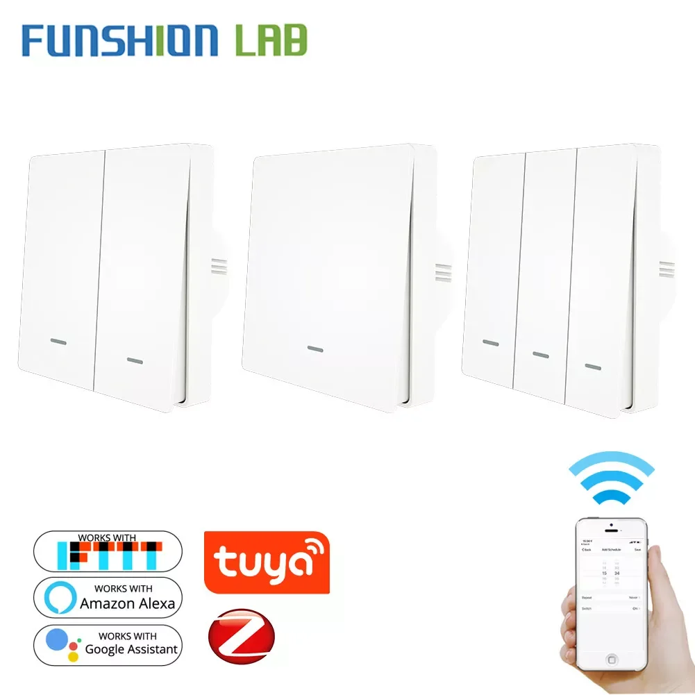 

ZigBee Push Light ZigBee Hub Required Smart Home Automation Wireless Remote Control Work with tuya ZigBee Hub only