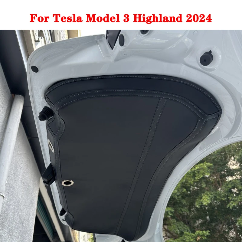 Коврик для багажника Tesla Model 3 Highland 2024 защитный коврик любой погоды Nappa