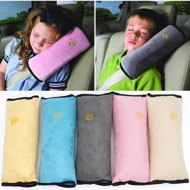 

Car Seat Belt Shoulder Pad Children's Soft Fine Fleece Sweat-absorbing Shoulder Seat Belt Cover Cute Car Interior Accessories