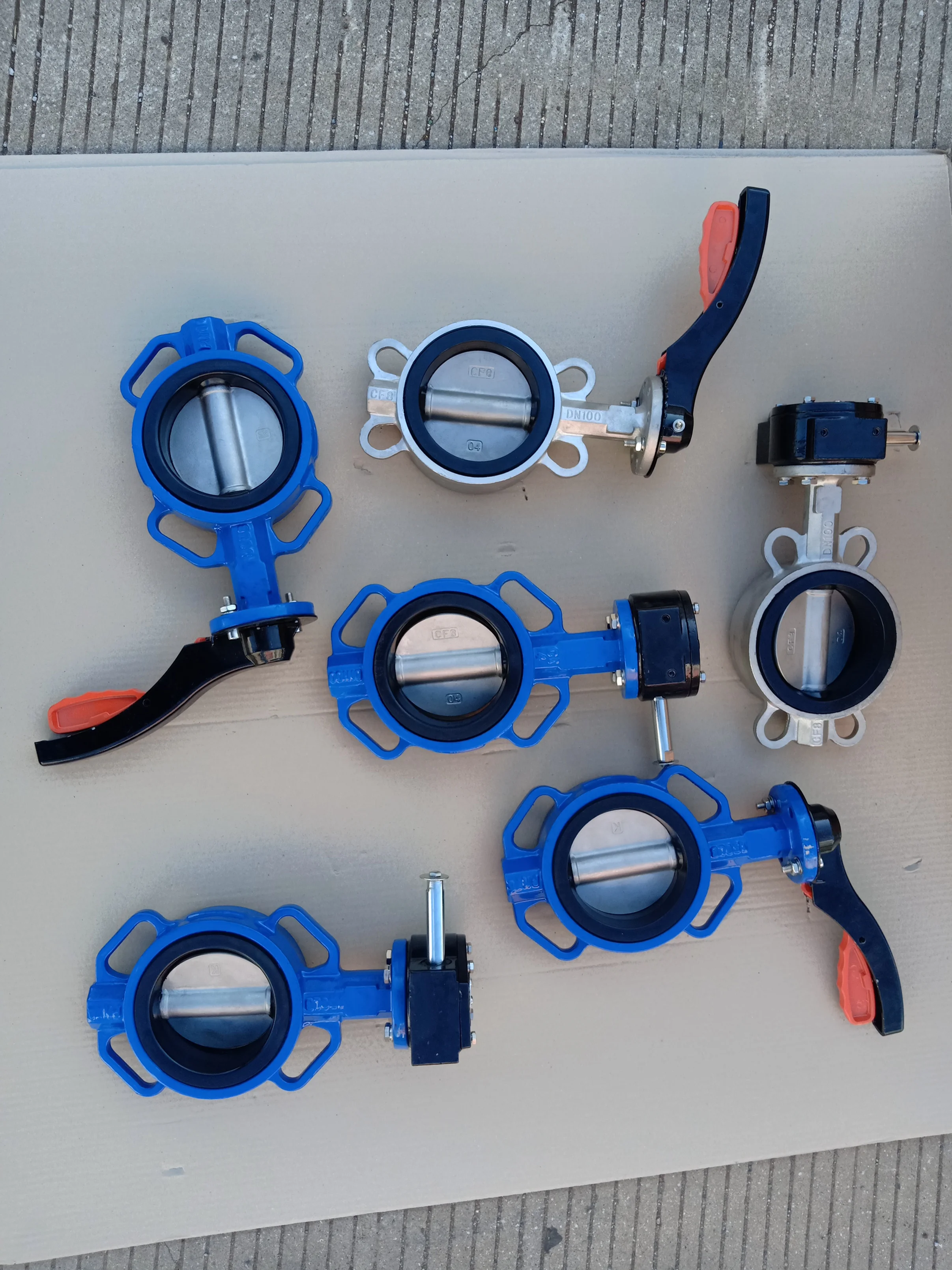 Высококачественный дроссельный клапан AWWA C504 Class125