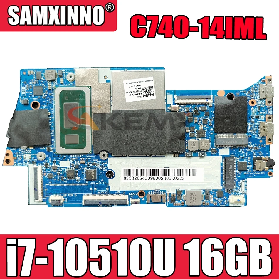 

Материнская плата для ноутбука Lenovo Yoga C740-14IML YOGA ручной работы FYG41