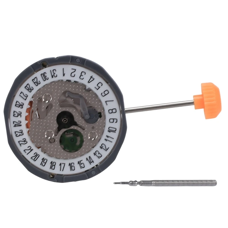 

Часовой механизм для кварцевых часов, 3Pin, одиночный календарь, запасные аксессуары для 1L12-6