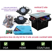 vertical cocktail table arcade game board diy kit pandora dx usb trackball2 harness wires zero delay converter retro gaming