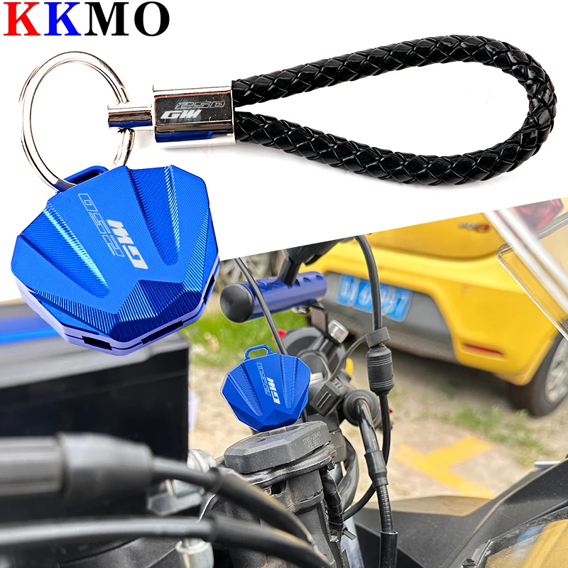 

GW250 Accessories Motorcycle CNC Keychain Case Shell & Keychain Key Ring For SUZUKI GW 250 GW250 gw250 2011-2024