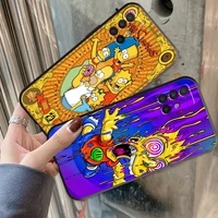 the simpsons phone cases for samsung s20 fe s20 s8 plus s9 plus s10 s10e s10 lite m11 m12 s21 ultra back cover coque unisex