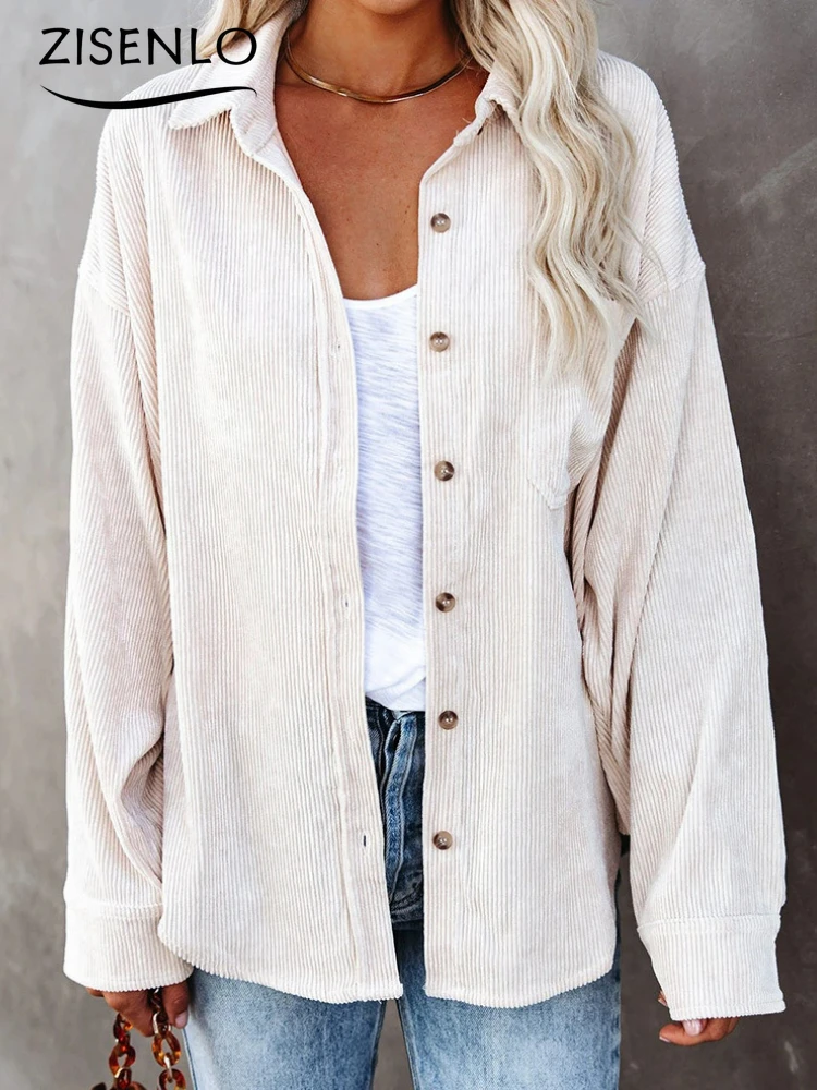 

Women's Shirt New Autumn/Winter Women's Shirt Women's Solid Lapel Casual Coat Fashion Woman Blouses 2023 Shirts Shirts for Women
