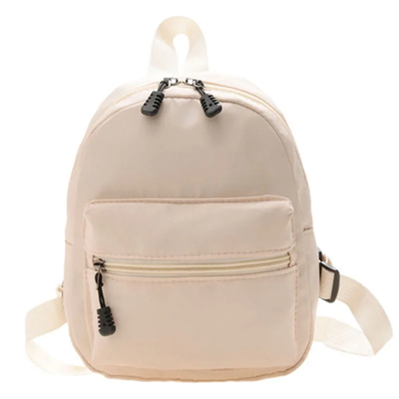 

Mini Women Backpacks Trend Nylon Female Bag Small hool Bags White Rucksack for Teen Girls Fashion Casual Backpack