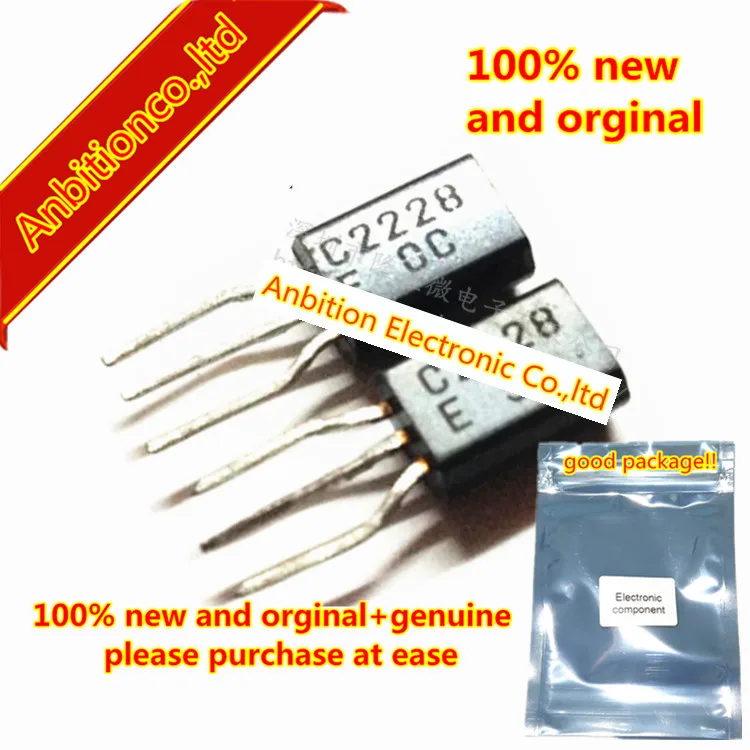 

10pcs 100% new original 2SC2228 C2228 TO-92L MOS NPN in stock