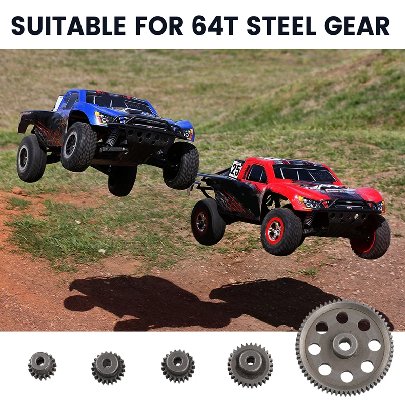 HSP 10 11184 стальная металлическая пряжа различная основная Шестерня 17T/21T/23T/26T/29T/64T