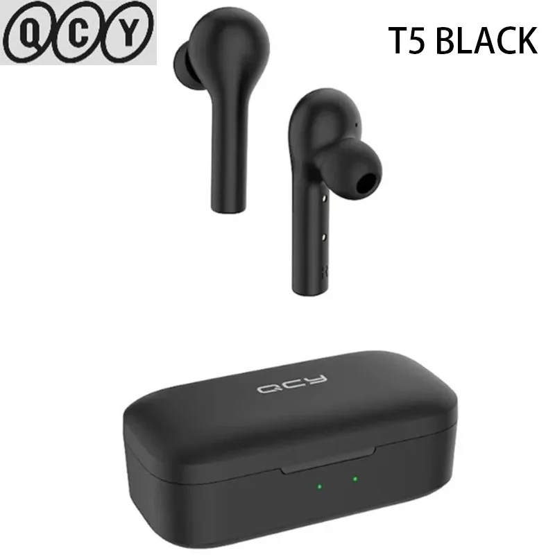 

QCY T5 Earphone Bluetooth Compatible Wireless Headphones Tws Touch Control Stereo With Microphone For Xiaomi Phone Gamer Earbuds