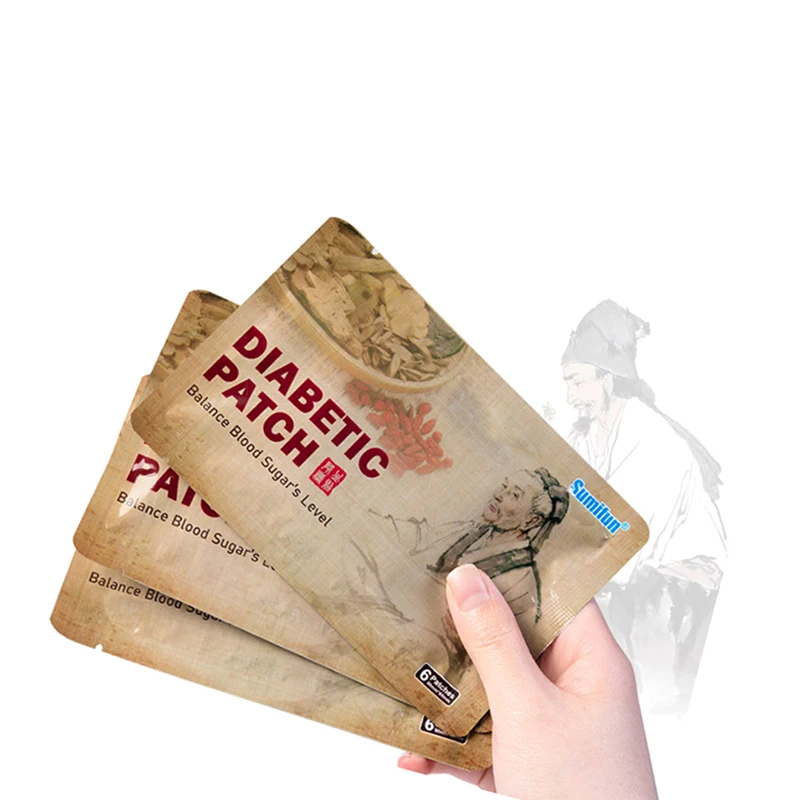6 шт. пластырь для измерения уровня сахара в крови