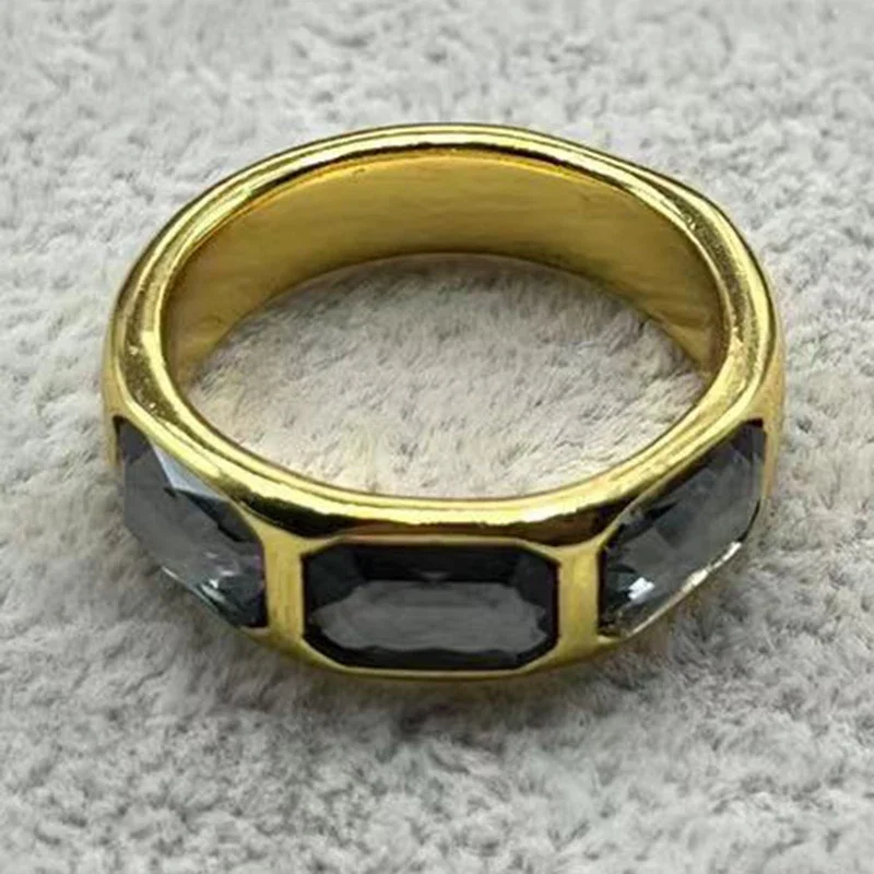 

2023 Unode 50 новейшие Лидеры продаж модное изысканное геометрическое кольцо с драгоценным камнем романтическое ювелирное изделие подарок для женщин в европейском и американском стиле
