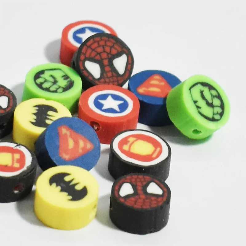 

DIY10mm 30/50/100/200 polymer clay beads mobile chain ring jewelry made of bracelet accessories wholesale items