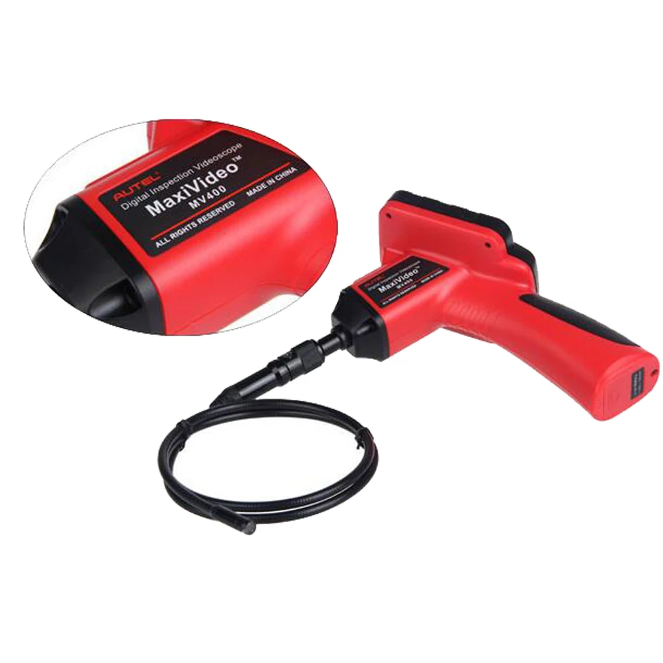 

Цифровой автомобильный Видеоскоп Autel Maxivideo MV400, цифровой видеоскоп с диаметром 8,5 мм, промышленный бороскоп