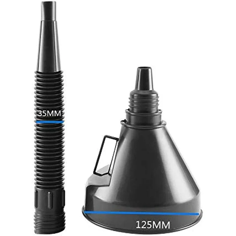 

Воронки для заправки двигателя автомобиля с удлинительной трубой фильтра для авто, мотоцикла, грузовика, масло, дизель, бензин, воронка для топлива, инструменты