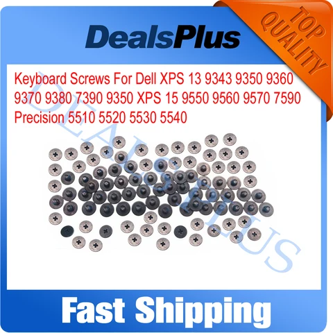 40 шт./компл. новые винты для клавиатуры для Dell XPS 13 9343 9350 9360 9370 9380 7390 9305 15 9550 9560 9570 7590 Precision 5510 5520 5530