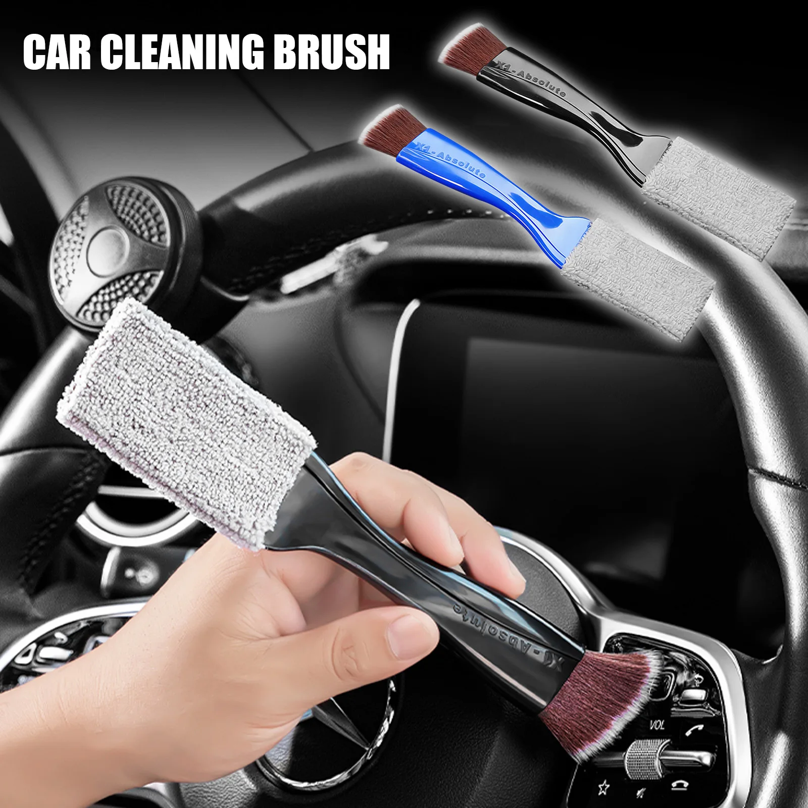 

Регулируемая щетка для чистки автомобильных воздуховыпускных отверстий, щетка для швов автомобильной приборной панели, бытовой пылеочиститель, очиститель деталей волокна