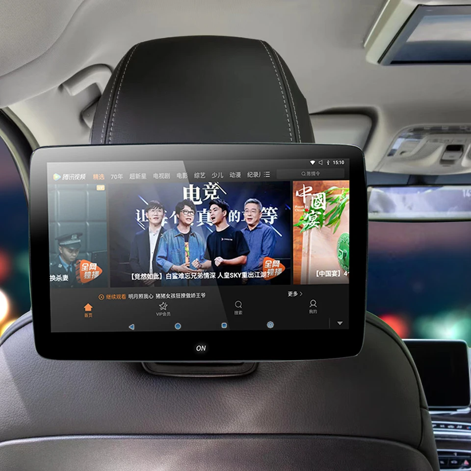 Фото Дисплей монитора подголовника IPS Android Сенсорный экран Plug and Play для Mercedes Benz Автомобильный плеер на заднее сиденье Видео FM BT AirPlay HDMI №4