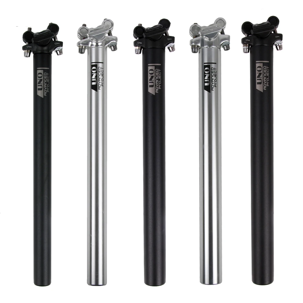 

UNO Road Bicycle Seatpost Saddle Pipe Accessories CNC Aluminum Alloy MTB Mountain Bike Seat Post 27.2/30.9/31.6mm