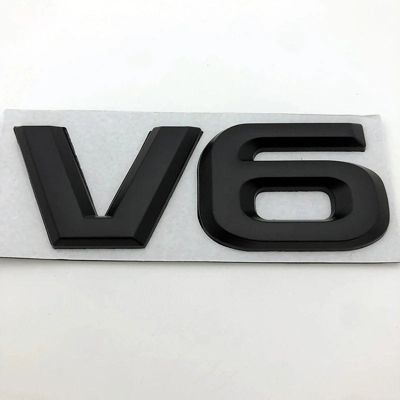 

Металлический 3d-значок-эмблема для крыла автомобиля V6 V8