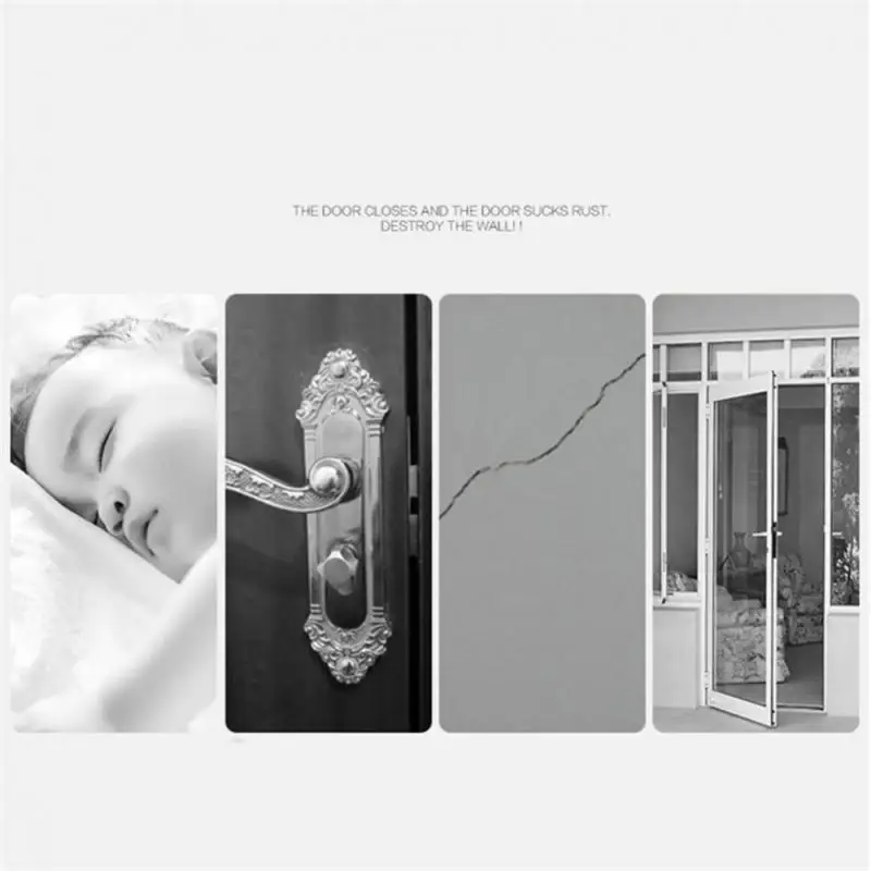 Дверные держатели креативный силиконовый бесшумный самоклеящийся дверной