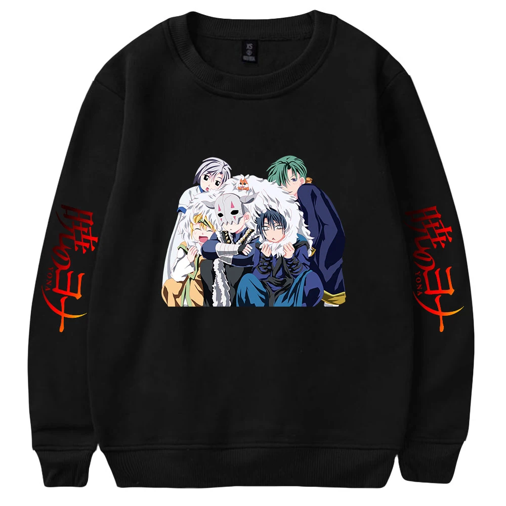 

Yona of the Dawn O-Neck Sweatshirts Women Men Long Sleeve Sweatshirts Anime Harajuku Fashion Streetwear Clothes