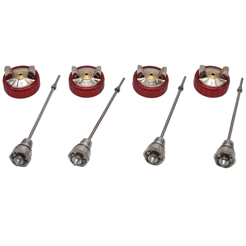 Новый пистолет-распылитель R500 LVLP 1 3/1 5/1 7/2 0 мм набор игл и крышек сопла распылитель