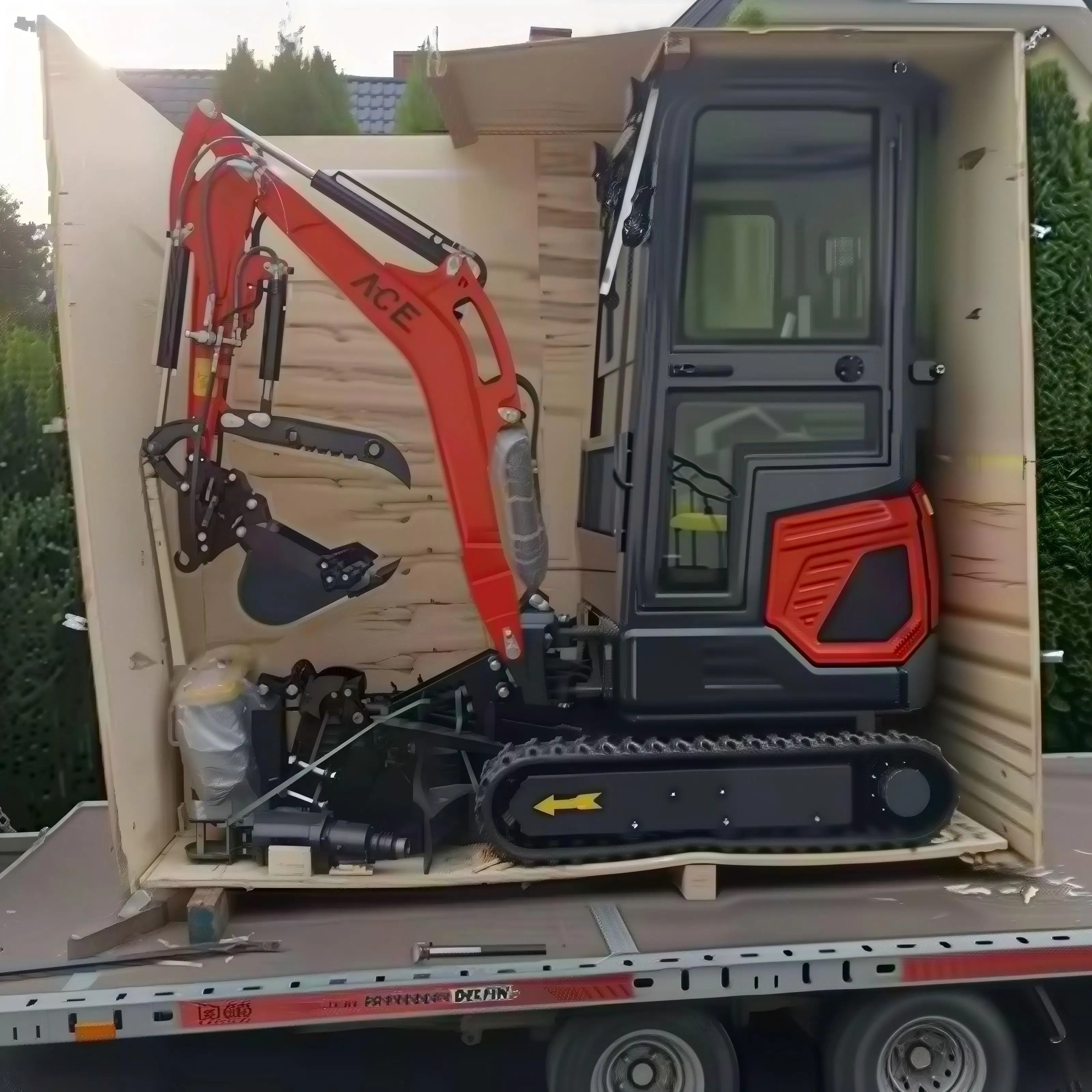 Мини-экскаватор Kubota 1.8 тонны, гидравлический, на гусеничном ходу, с индивидуальной комплектацией, CE EPA, 2-тонный мини-экскаватор с бесплатными запчастями (art.: 3920d36e69bc3) - 3920d36e69bc3