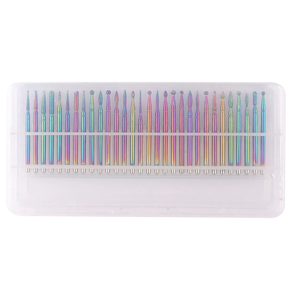 

30Pcs Female Manicure Beauty Machine Nail Polishing Drills Home Salon Supply