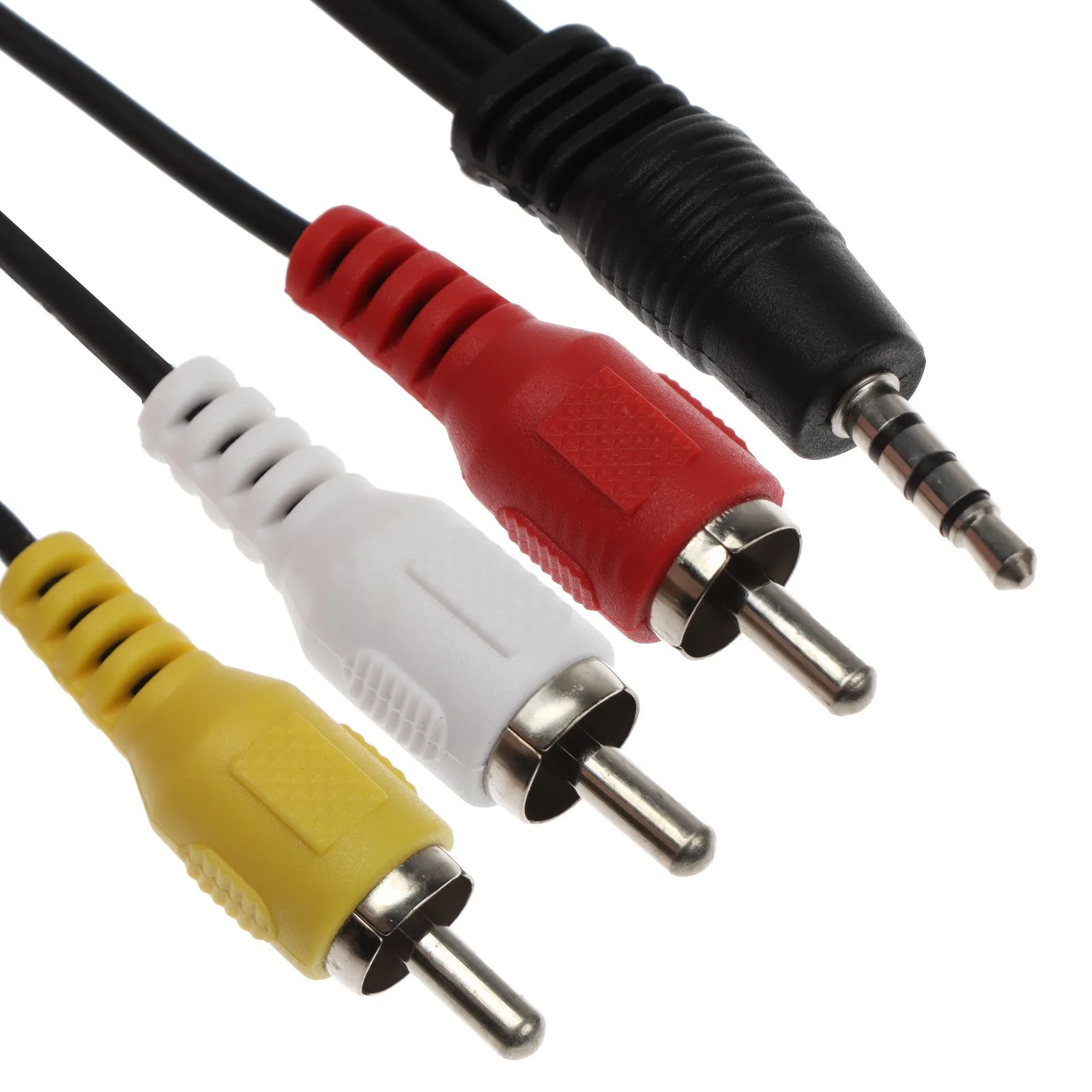 Кабель Belsis BL1039, Jack 3.5 мм(m)- 3xRCA(m), 3 м, черный 9518144