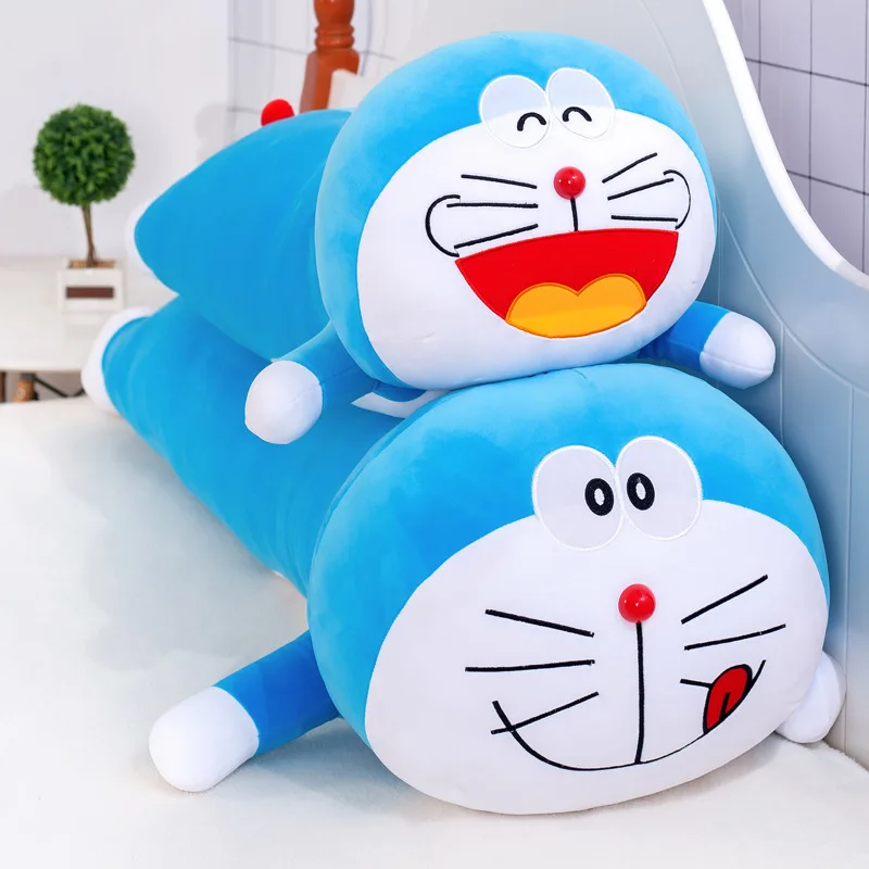 

Cartoon Anime Doraemon Plush Toy Jingle Bell Cat Pillow Blue Fat Man Doll Doll Children Girl Doll Birthday Gift