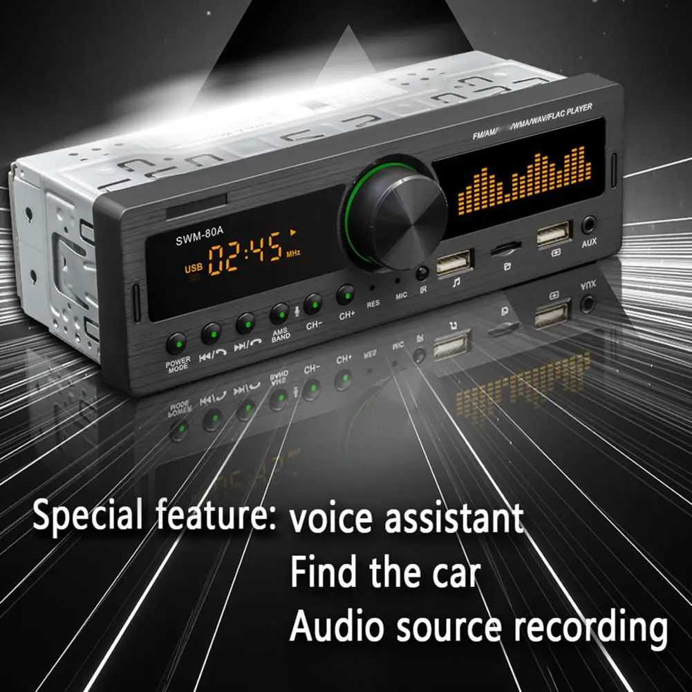 Автомобильный радиоплеер уникальный Bluetooth MP3-плеер автомобильный радиоприемник