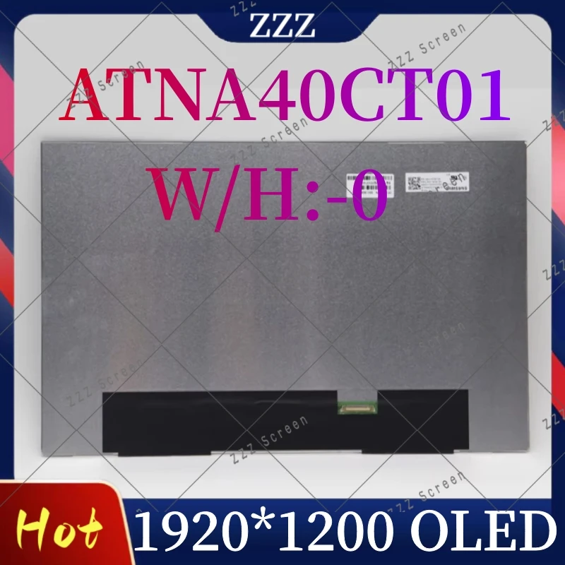 Светодиодный экран ATNA40CT01 H/W:-0 14 дюймов 1920*1200 30 контактов не сенсорная панель