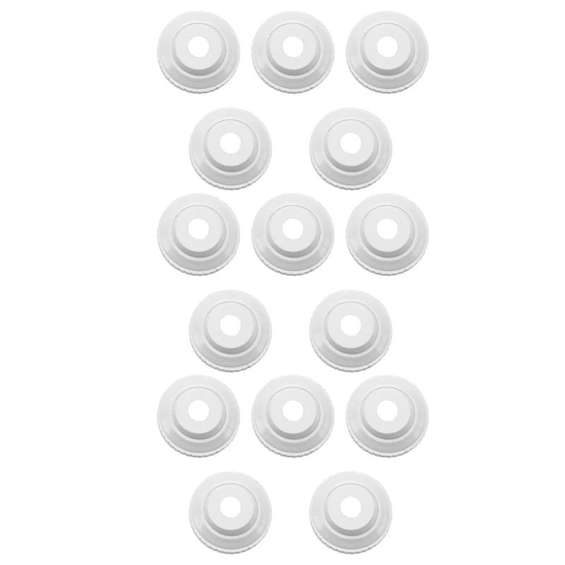 

15Pcs/Set Swimming Pool Pool Nozzle Jacuzzi Nozzle Spout Eyeball Fitting Spa Return Jet Fitting 1.5 Inch Water Outlet