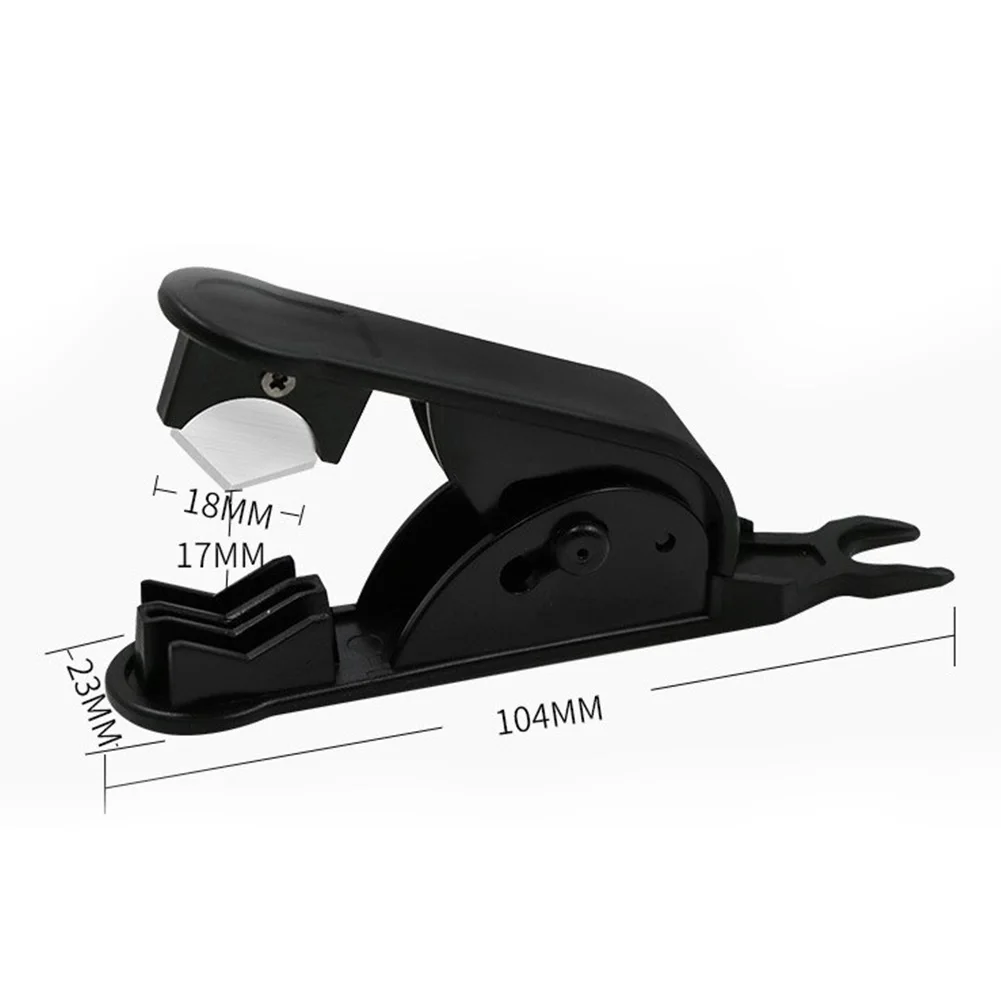 

Pipe Cutter Tube Cutter Plastic Hose Cutter Black Cutter Pipe Cutting Tool Durable Hand Tools Ratchet Cutter Smooth Cut