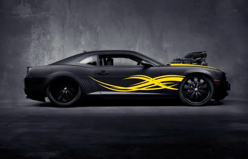 

Виниловая наклейка на дверь, кровать, автопикап