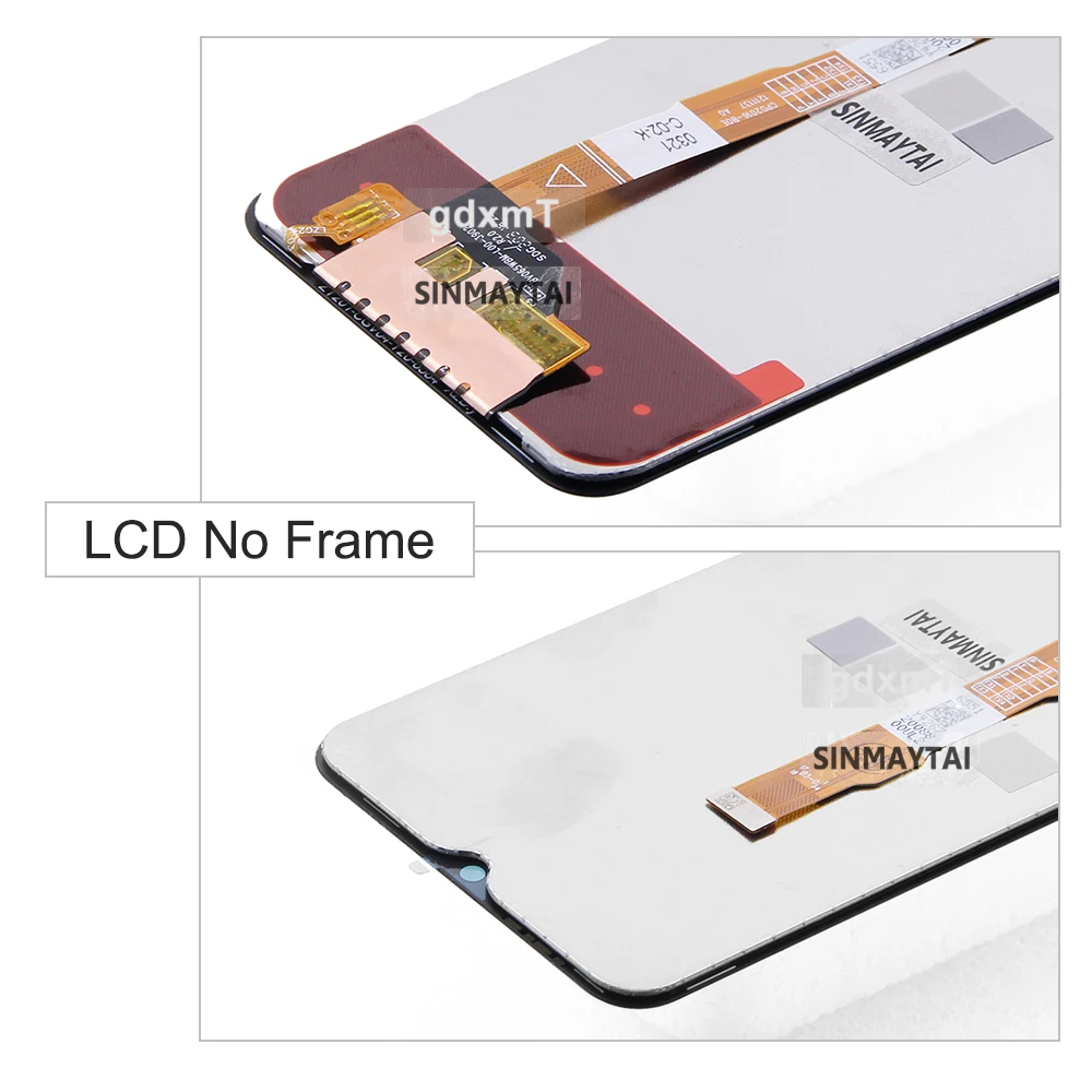 Высококачественный Дисплей для Vivo Y16 ЖК-дисплей с рамкой V2204 V2214 Ремонт ЖК-дисплея