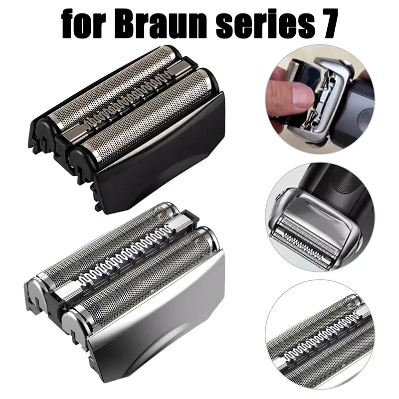 

NEW2023 for Braun Series 7 shaver 70B 70S Replacement Shaver Heads 720S 790CC 760CC 765CC 795CC 730 9565 750CC 9585 9591 7840S