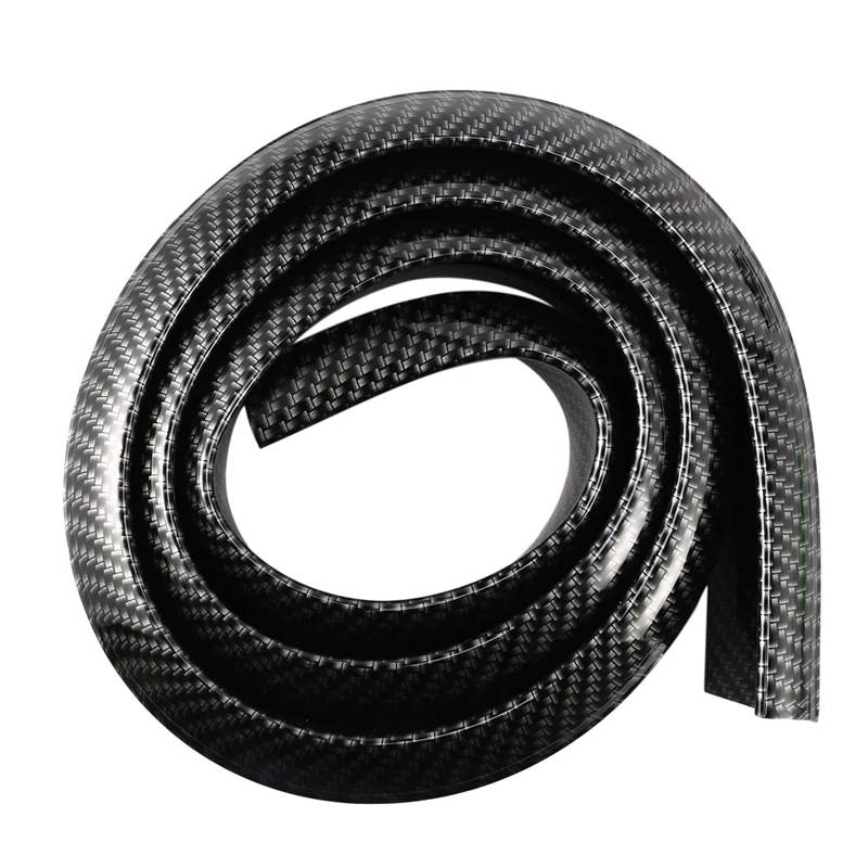 Резиновый хвост с узором из углеродного волокна без отверстий нажимной верхнее