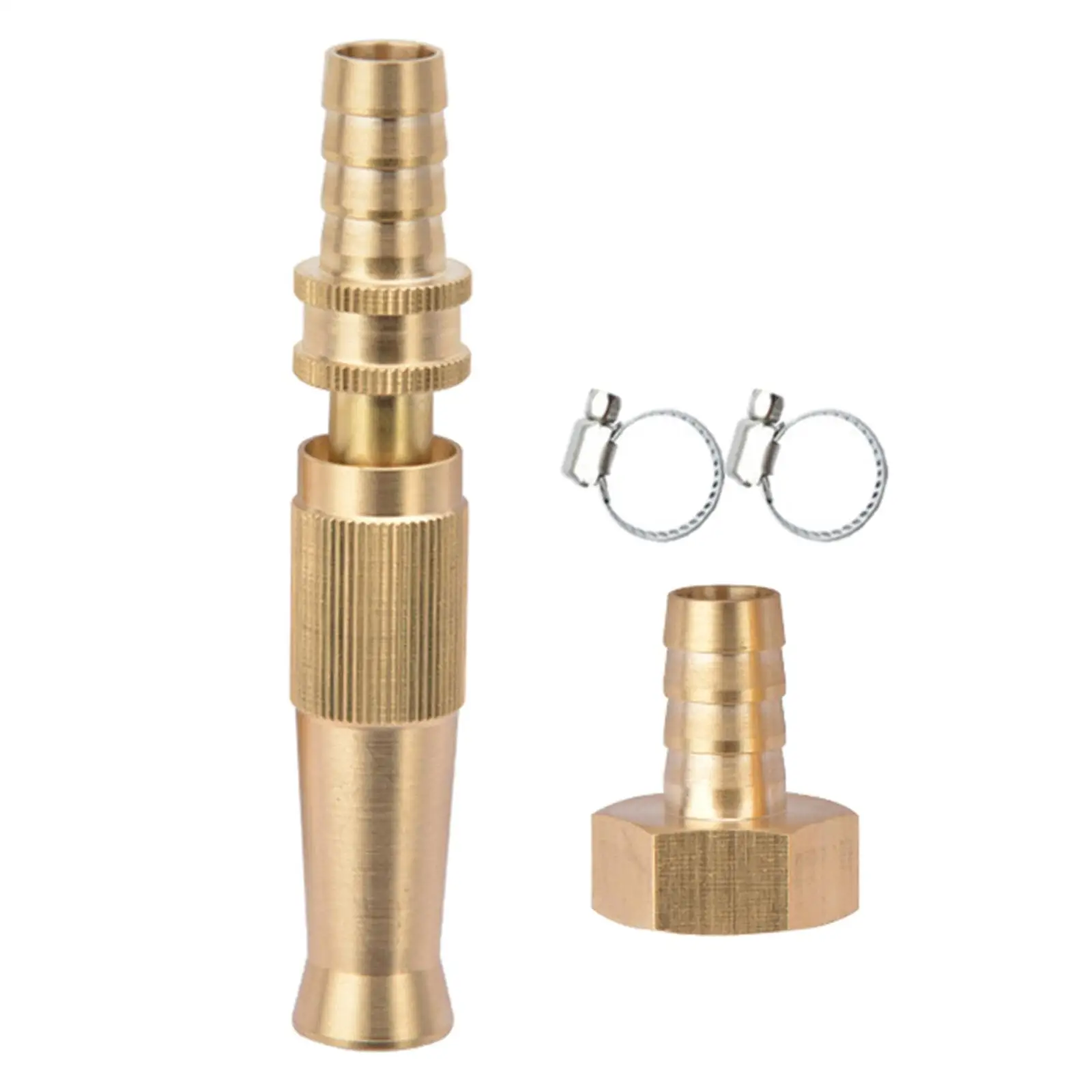 

Brass Hose Nozzles Twist Adjust Direct Spray Tools High Pressure Washer Nozzle for Flower Plants Garden Watering Indoor Outdoor