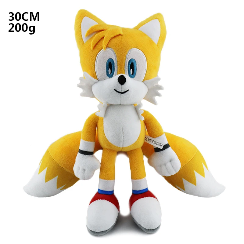 

23-40cm Sonics Plush Doll Toys Cotton Soft Sonics Movies Around Fashion Lovely Stuffed Game Doll Toys For Kids Christmas Gift